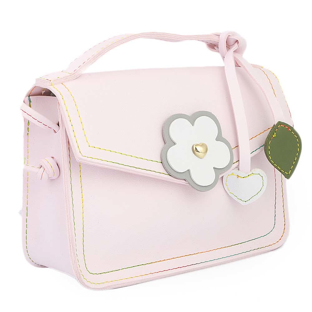 Girls Shoulder Bag (NS01-295) - Light Pink, Kids, Kids Bags, Chase Value, Chase Value