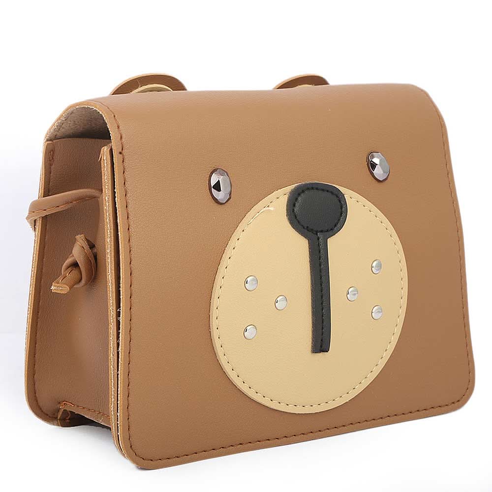 Girls Shoulder Bag (NS01-339) - Brown, Kids, Kids Bags, Chase Value, Chase Value