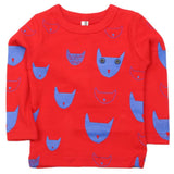 Boys Full Sleeves T-Shirt - Red, Kids, Boys T-Shirts, Chase Value, Chase Value