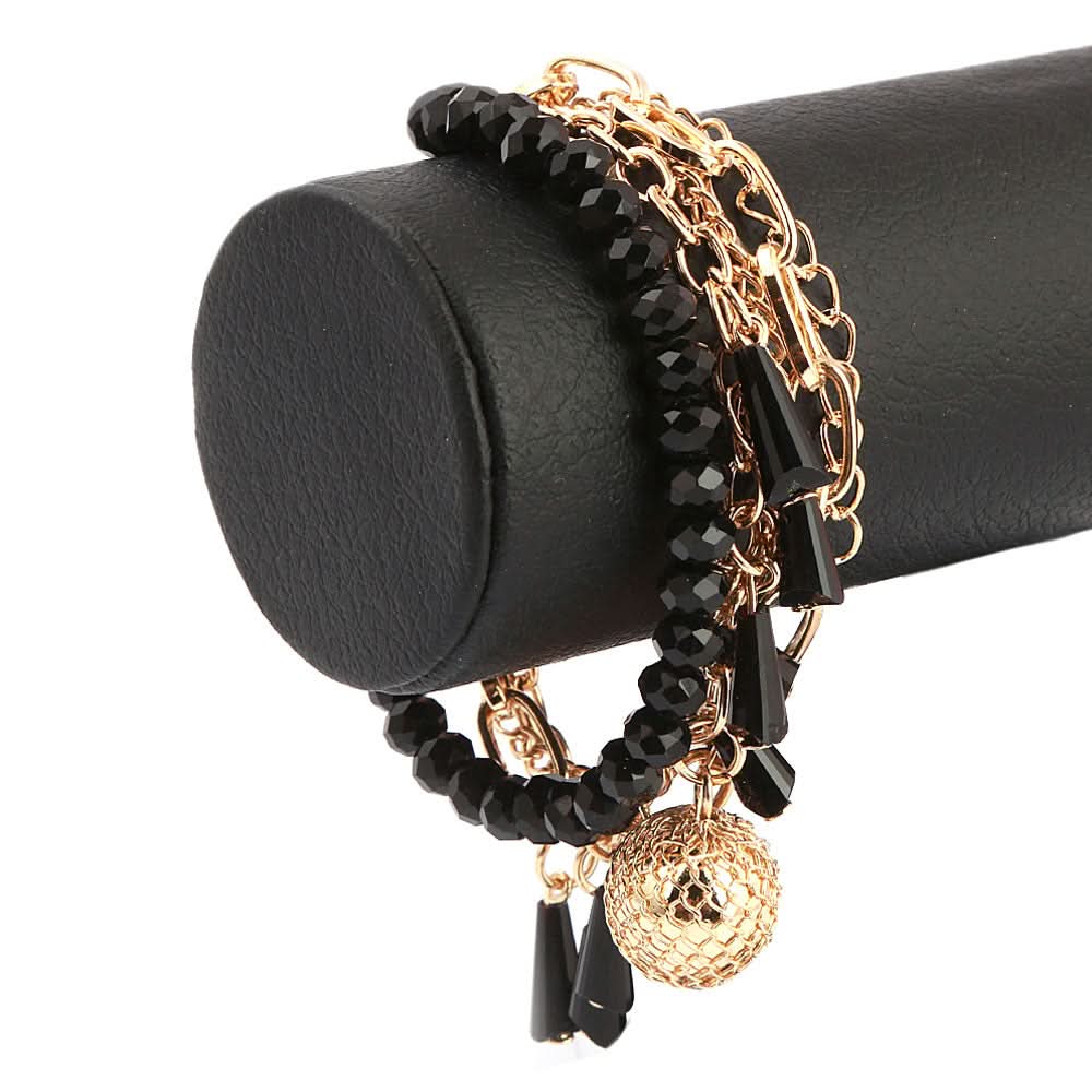 Women's Bracelet - Black, Women, Bangles & Bracelets, Chase Value, Chase Value