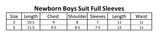 Newborn Boys Full Sleeves Suit - Cyan, Kids, NB Boys Sets And Suits, Chase Value, Chase Value