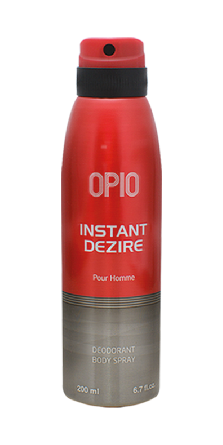 Opio Instant Desire Deodorant Body Spray 200Ml, Beauty & Personal Care, Men Body Spray And Mist, Chase Value, Chase Value