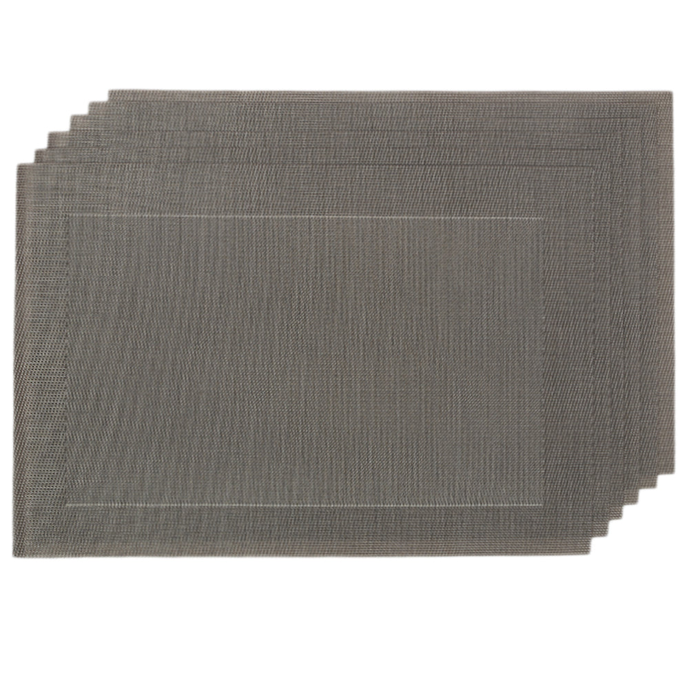 Table Mat - 6Pcs - Olive Green, Home & Lifestyle, Mats, Chase Value, Chase Value