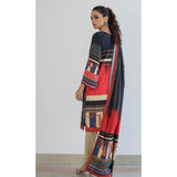 Orchid Digital Printed Linen 3 Pcs Un-Stitched Suit Vol 1 - 02, Women, 3Pcs Shalwar Suit, Regalia Textiles, Chase Value