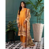Orchid Digital Printed Lawn 3Pcs Unstitched Suit V2 - 5, Women, 3Pcs Shalwar Suit, Regalia Textiles, Chase Value