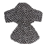 Girls Woven Half Sleeves Top - Black, Kids, Tops, Chase Value, Chase Value