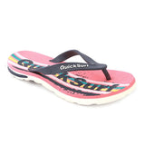 Quick Surf Women's Flip Flop Slippers 2819 - Pink, Women, Slippers, Chase Value, Chase Value