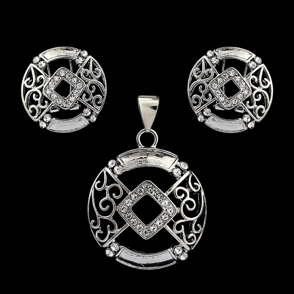 Women's Fancy Locket Set - Silver, Women, Chains & Lockets, Chase Value, Chase Value