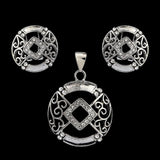 Women's Fancy Locket Set - Silver, Women, Chains & Lockets, Chase Value, Chase Value