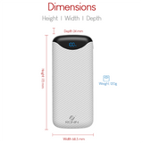 Ronin Carbon Fiber Texture Power Bank 20000mah (R-90) - test-store-for-chase-value