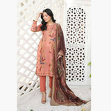Rangrez Lawn Jacquard Embroidered Unstitched 3Pcs Suit - 3, Women, 3Pcs Shalwar Suit, Rana Arts, Chase Value