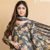 Rang Rasiya Jacquard Broshia Lawn 3 Pcs Un-Stitched Suit - 8, Women, 3Pcs Shalwar Suit, Rana Arts, Chase Value