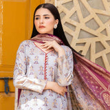 Rang Rasiya Jacquard Broshia Lawn 3 Pcs Un-Stitched Suit - 9, Women, 3Pcs Shalwar Suit, Rana Arts, Chase Value