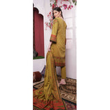 Rivisihing Banarsi Embroidered 3 Pcs Un-Stitched Suit - 2, Women, 3Pcs Shalwar Suit, Rana Arts, Chase Value