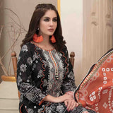 Tawakkal RANGOU ME KHOYA Broshia With Chundri Silk Duppata 3 Pcs Un-Stitched Suit - 1718, Women, 3Pcs Shalwar Suit, Tawakkal Fabrics, Chase Value