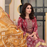 Tawakkal RANGOU ME KHOYA Broshia With Chundri Silk Duppata 3 Pcs Un-Stitched Suit - 1712, Women, 3Pcs Shalwar Suit, Tawakkal Fabrics, Chase Value