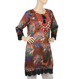 Women's Digital Printed Kurti - Red, Women, Ready Kurtis, Chase Value, Chase Value