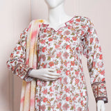 RA RIM JHIM Jacquard Broshia Lawn 3 Pcs Un-Stitched Suit - 6, Women, 3Pcs Shalwar Suit, Rana Arts, Chase Value