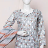 RA RIM JHIM Jacquard Broshia Lawn 3 Pcs Un-Stitched Suit - 8, Women, 3Pcs Shalwar Suit, Rana Arts, Chase Value