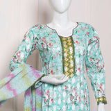 RA RIM JHIM Jacquard Broshia Lawn 3 Pcs Un-Stitched Suit - 2, Women, 3Pcs Shalwar Suit, Rana Arts, Chase Value