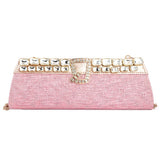 Women's Bridal Clutch (Rj-2) - Pink, Women, Clutches, Chase Value, Chase Value