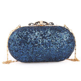 Women's Bridal Clutch (Rj-4) - Navy Blue, Women, Clutches, Chase Value, Chase Value