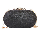 Women's Bridal Clutch (Rj-4) - Black, Women, Clutches, Chase Value, Chase Value