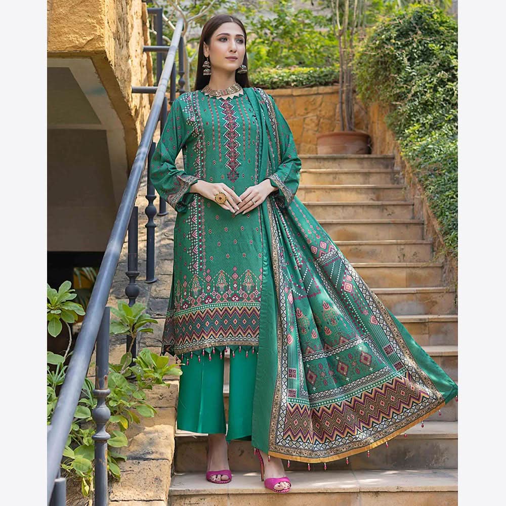 Schick Rung Embroidered Unstitched 3Pcs Suit - 03, Women, 3Pcs Shalwar Suit, Schick Creation, Chase Value