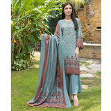 Schick Rung Embroidered Unstitched 3Pcs Suit - 07, Women, 3Pcs Shalwar Suit, Schick Creation, Chase Value