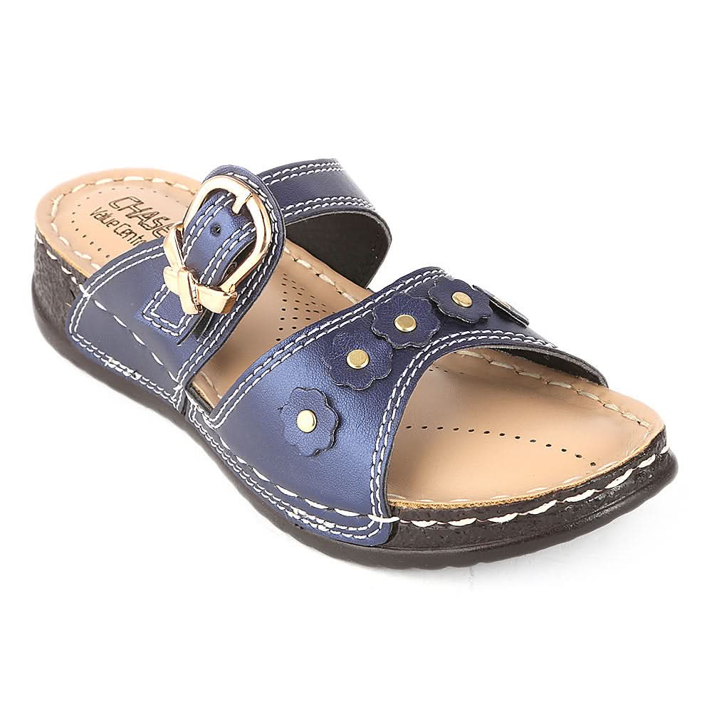 Women's Softy Slipper (S-32) - Blue - test-store-for-chase-value