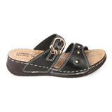 Women's Softy Slipper (S-32) - Black - test-store-for-chase-value