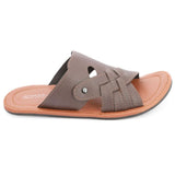 Men's Casual Slippers (S-7073) - Brown, Men, Slippers, Chase Value, Chase Value