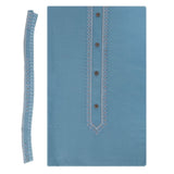 Men's Mashriq Embroidered Un-Stitched Suit - Steel-Blue, Men, Unstitched Fabric, Chase Value, Chase Value