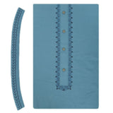 Men's Mashriq Embroidered Un-Stitched Suit - Steel-Blue, Men, Unstitched Fabric, Chase Value, Chase Value