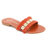 Women's Slipper (SA-014) - Brown, Women, Slippers, Chase Value, Chase Value