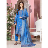 GUL E BAHAR Jacquard Banarsi Lawn 3 Pcs Un-Stitched Suit Vol 2 - 7, Women, 3Pcs Shalwar Suit, Rana Arts, Chase Value