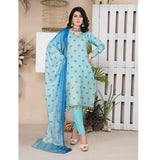 RA Sargam Jacquard Broshia Lawn 3 Pcs Un-Stitched Suit - 3, Women, 3Pcs Shalwar Suit, Rana Arts, Chase Value