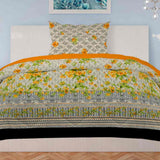 Printed Percale Finish Single Bed Sheet Set 2 pcs - test-store-for-chase-value