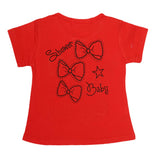 Newborn Girls T-Shirt - Red, Kids, NB Girls T-Shirts, Chase Value, Chase Value