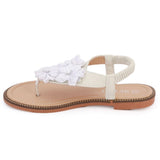 Girls Fancy Sandals 279 (31-36) - White, Kids, Girls Sandals, Chase Value, Chase Value