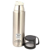 Steel Flask Bottle 500 ml - Silver, Home & Lifestyle, Glassware & Drinkware, Chase Value, Chase Value