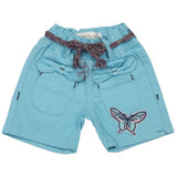 Girls Short - Sky Blue, Girls Shorts Skirts, Chase Value, Chase Value