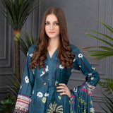 Sahil Special Edition Printed Linen 3 Pcs Un-Stitched Suit - 5, Women, 3Pcs Shalwar Suit, ZS Textiles, Chase Value