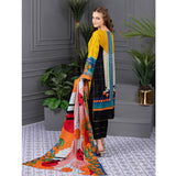 Sahil Special Edition Printed Linen Suit, Women, 3Pcs Shalwar Suit, ZS Textiles, Chase Value