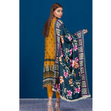 Sahil Printed Linen Un-Stitched 3 Pcs Suit V-2 - 5, Women, 3Pcs Shalwar Suit, Sahil, Chase Value