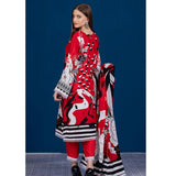 Sahil Printed Linen Un-Stitched 3 Pcs Suit V-2 - 6, Women, 3Pcs Shalwar Suit, Sahil, Chase Value