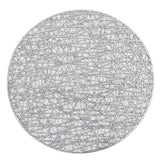 Table Mat Vinyl 6 Pcs Set - H - Silver, Home & Lifestyle, Mats, Chase Value, Chase Value