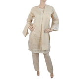 Women's Embroidered Fancy 3Pcs Suit - Skin, Women, Shalwar Suits, Chase Value, Chase Value