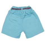 Girls Short - Sky Blue, Girls Shorts Skirts, Chase Value, Chase Value