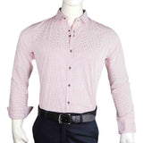 Men's Business Casual Shirt - Red-White, Men, Shirts, Chase Value, Chase Value